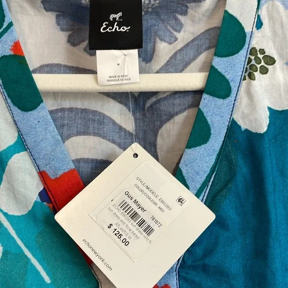 Echo Tiered Wild Floral Sun Dress - Picture 5 of 10